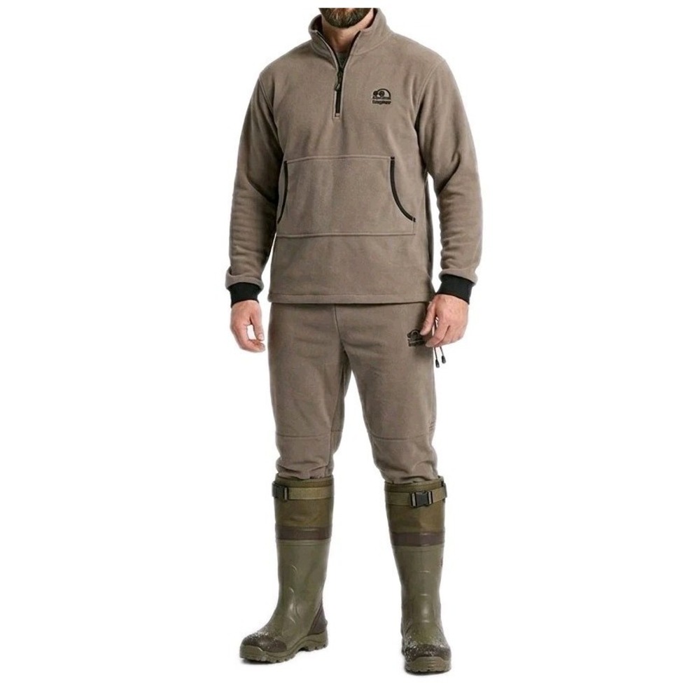 Hodgman StrataFlex Fleece Set Mens M Brown Hunting Fishing Outdoor Gear NEW NWT